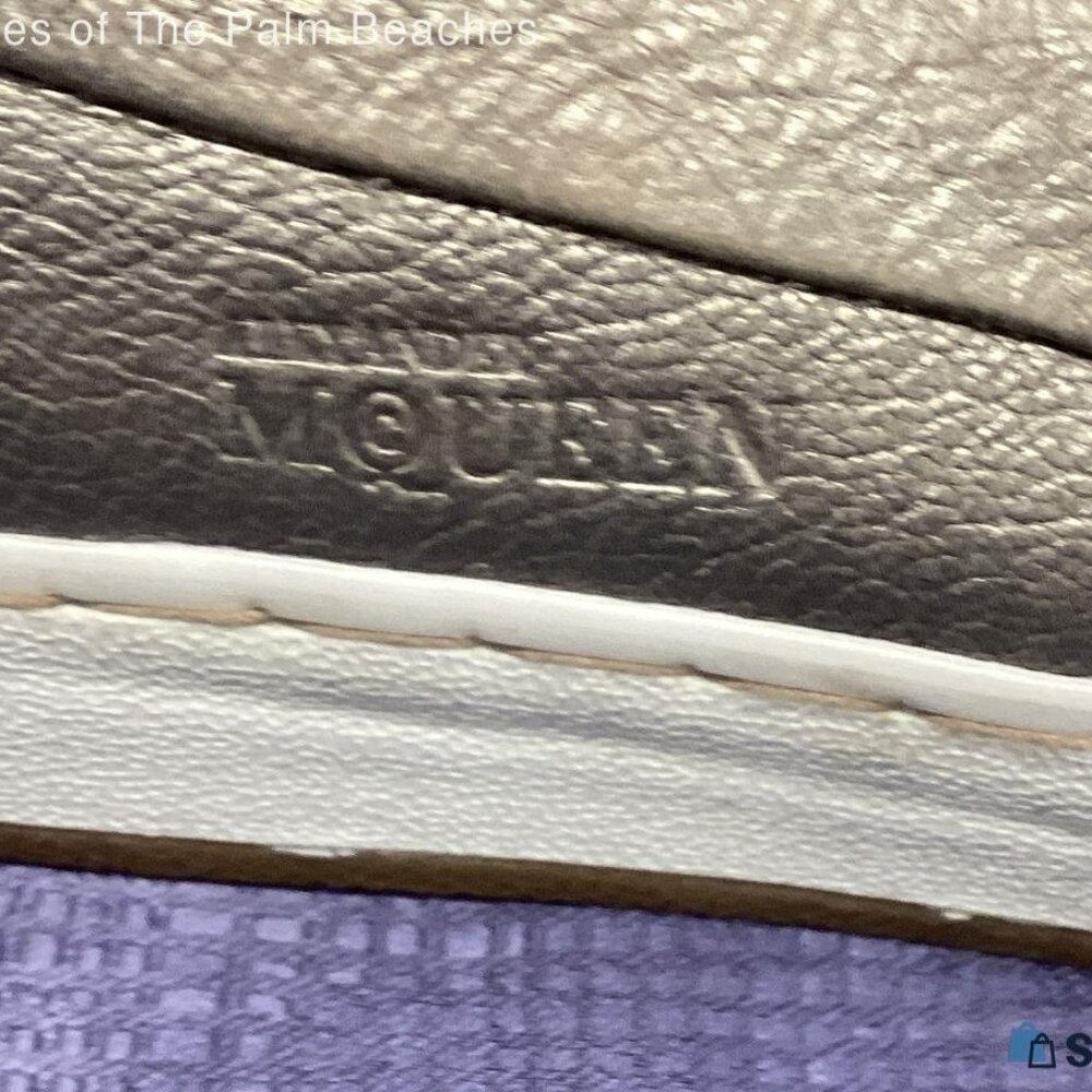 Authentic Alexander McQueen Puma Sneakers Antique Gold Metallic w/ Charm, COA - Picture 15 of 16